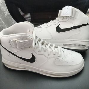 [FB1374-101] Mens Nike Air Force 1 MID EVO 'WHITE BLACK'